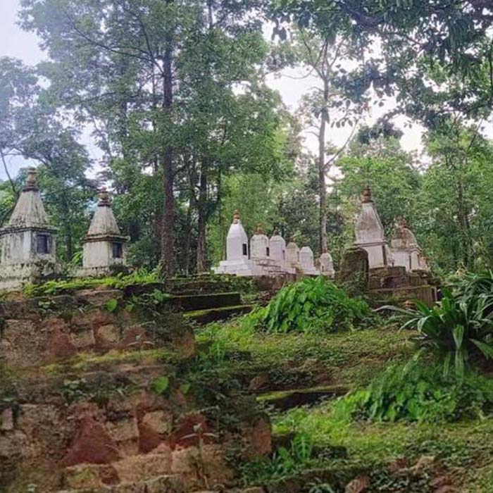 100 years old Buddhiast Stupa