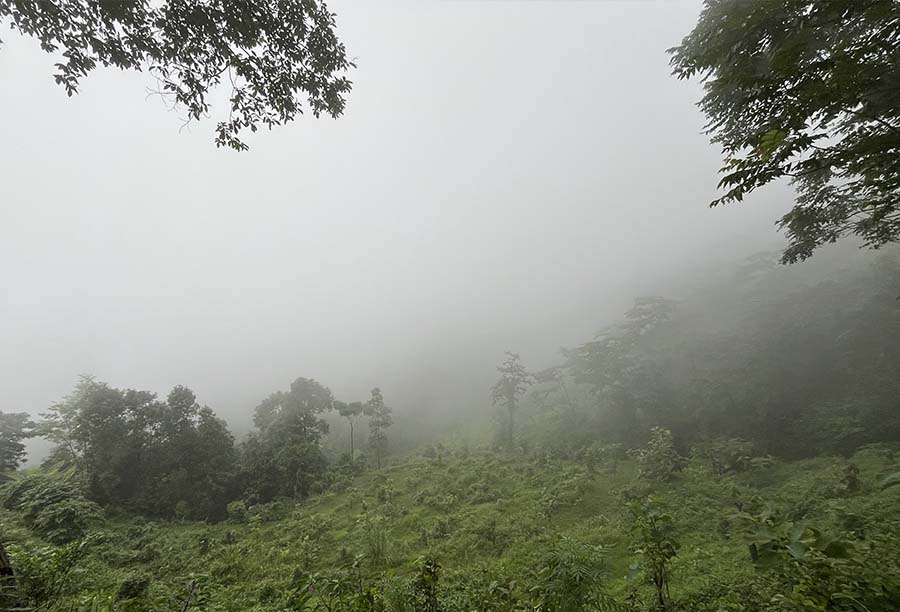 Hilly Sunset View Point at Kumai